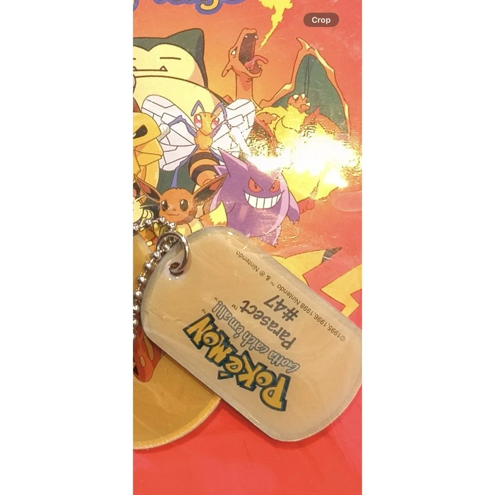 Pokémon Parasect #47 Collectibles Vintage Dog Tags 1999 New Sealed